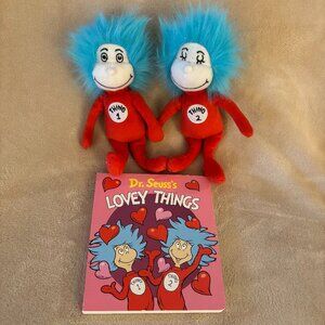 DR. SEUSS'S "LOVEY THINGS" Book and THING 1 & THING 2 Plush Toys